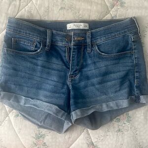 Abercrombie and Fitch denim shorts, size 2